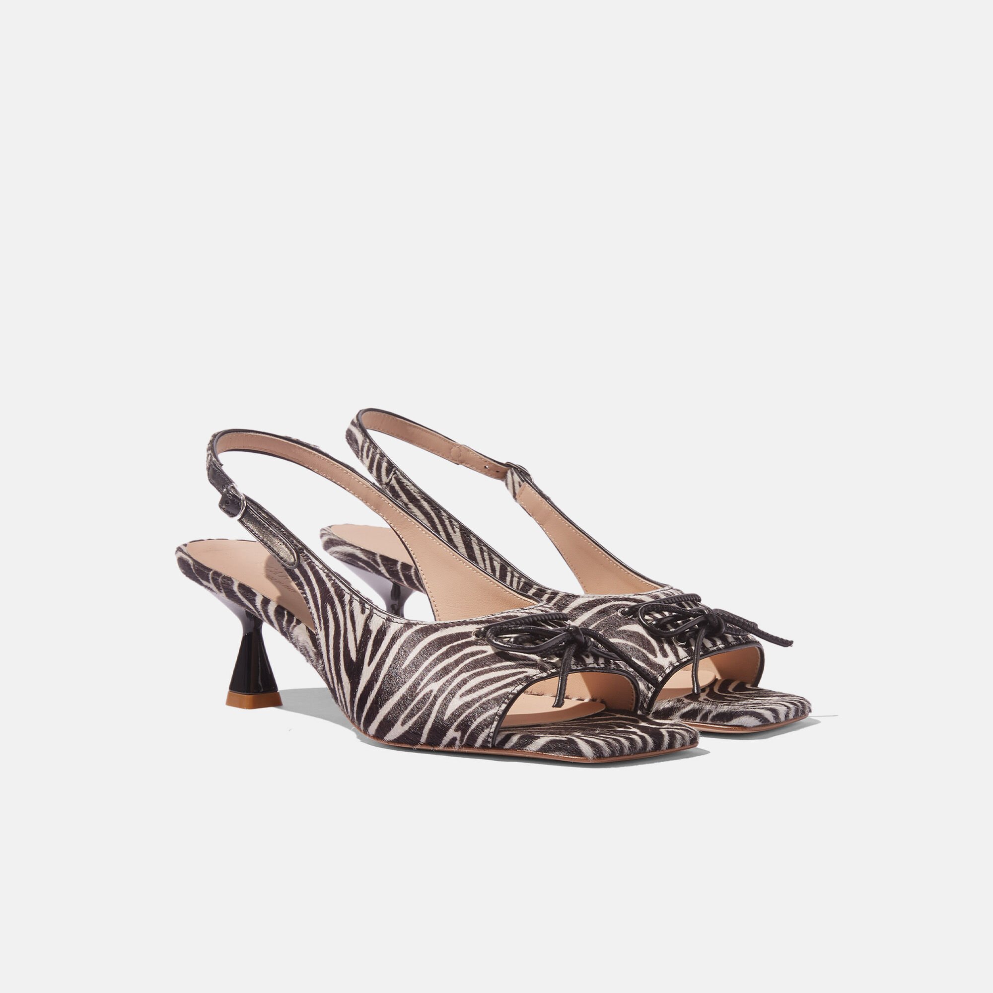 Scarosso Bella Zebra Pony Zebra print - Pony BELLAPUMP