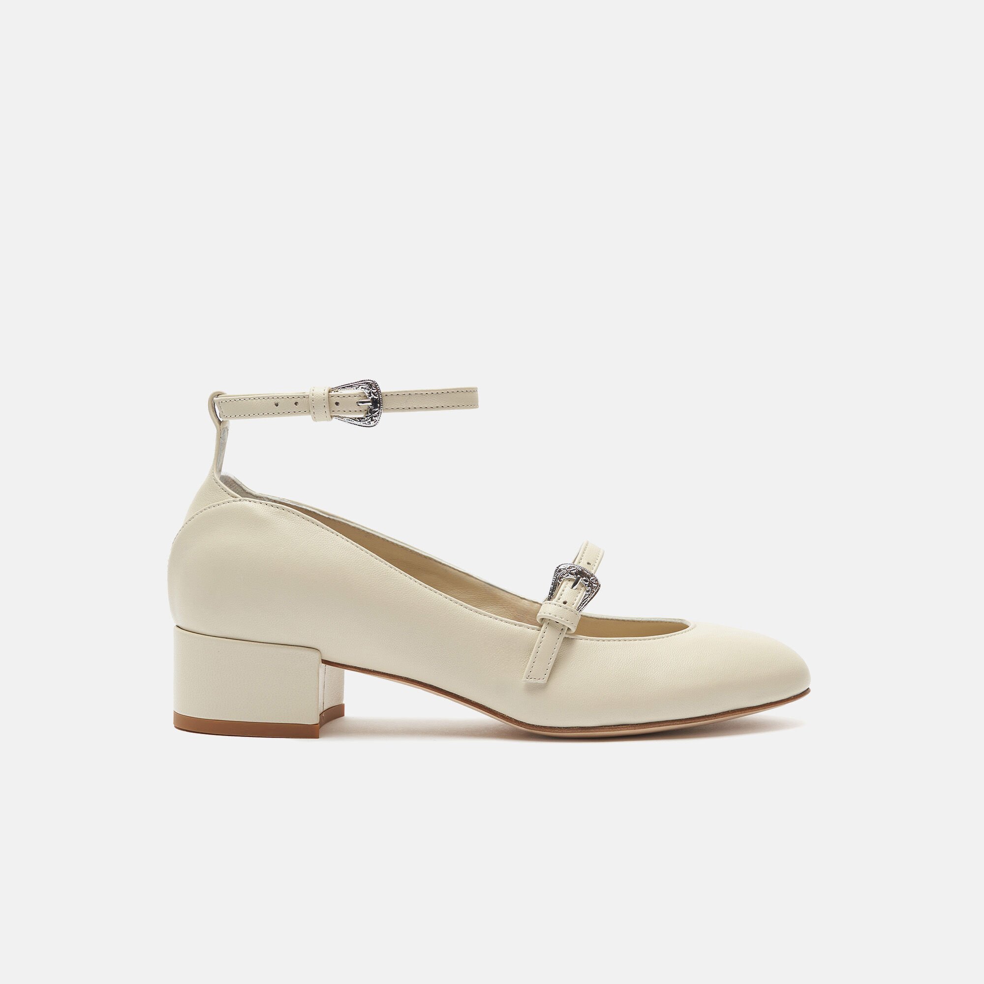 Scarosso June Blanc Blanc - Veau JUNEPUMP