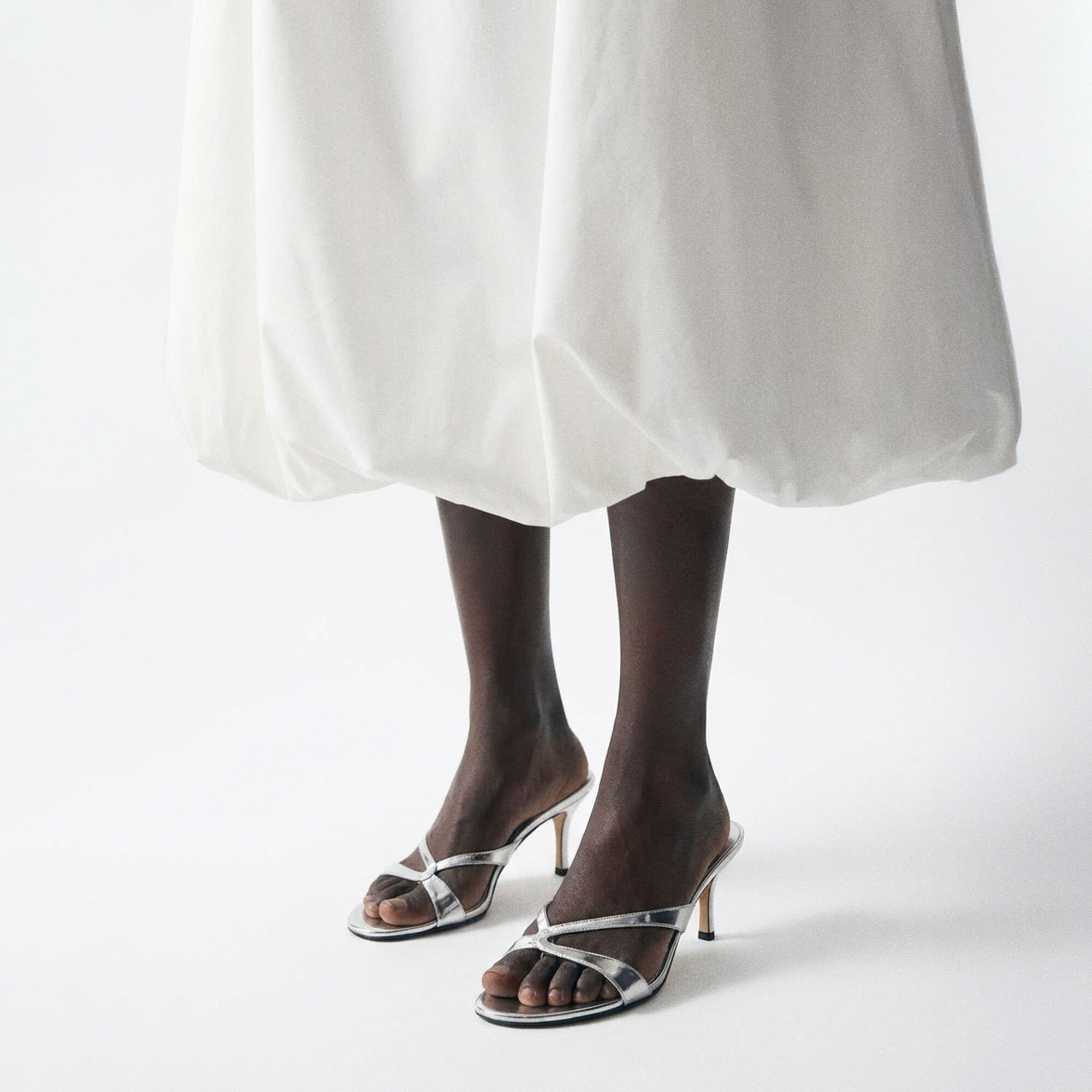 Pauli Silver Scarosso: Silver - Calf PAULISAND