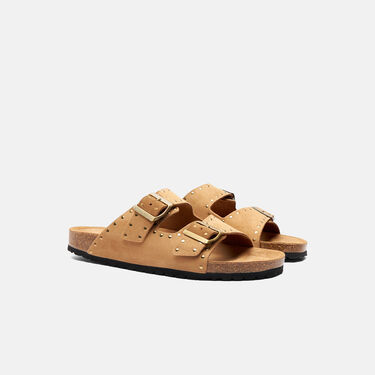Scarosso Hopi Beige Veloursleder Beige - Veloursleder HOPISAND