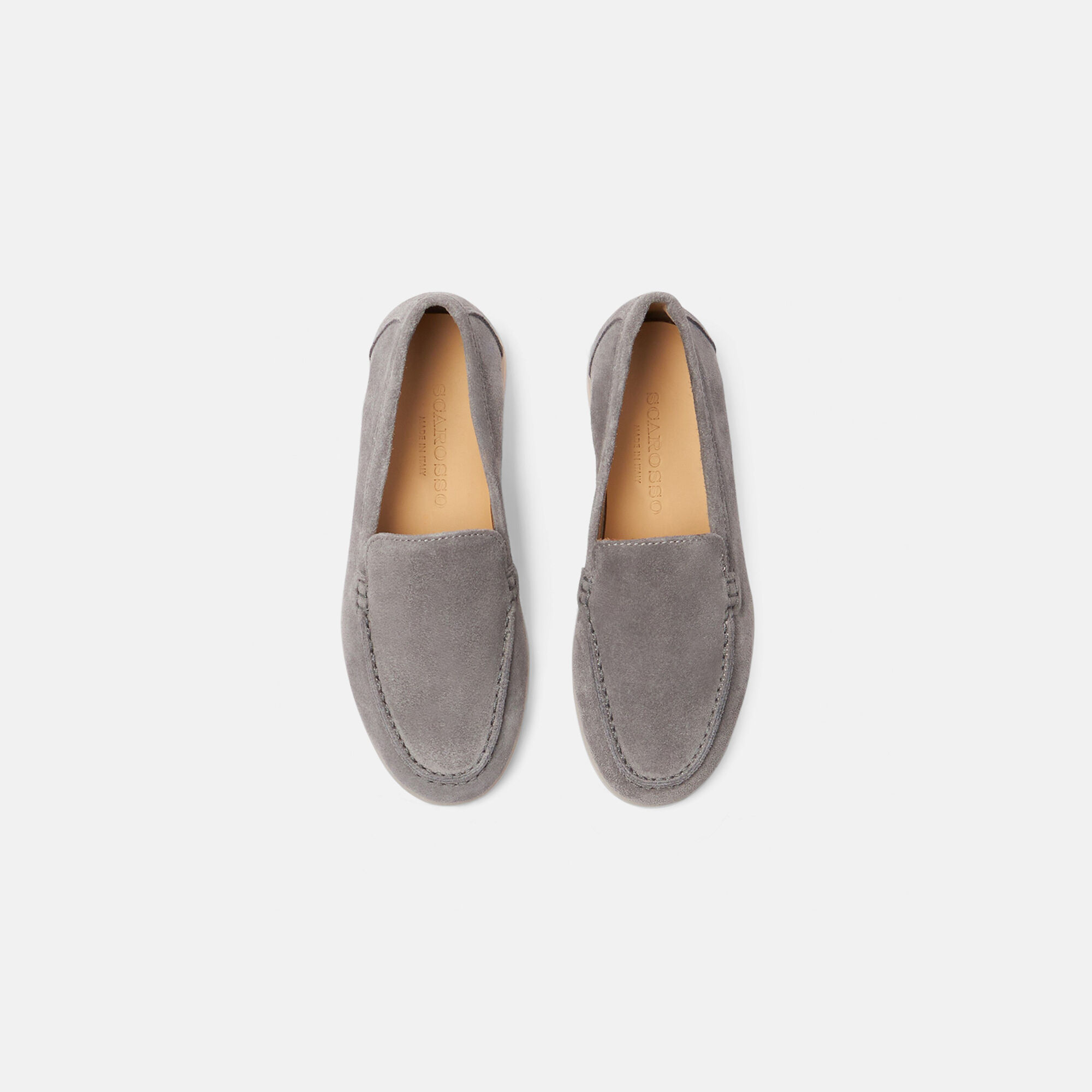 Scarosso Ludovica Fille Gris Daim Gris - Daim LUDOVICAKLOAF