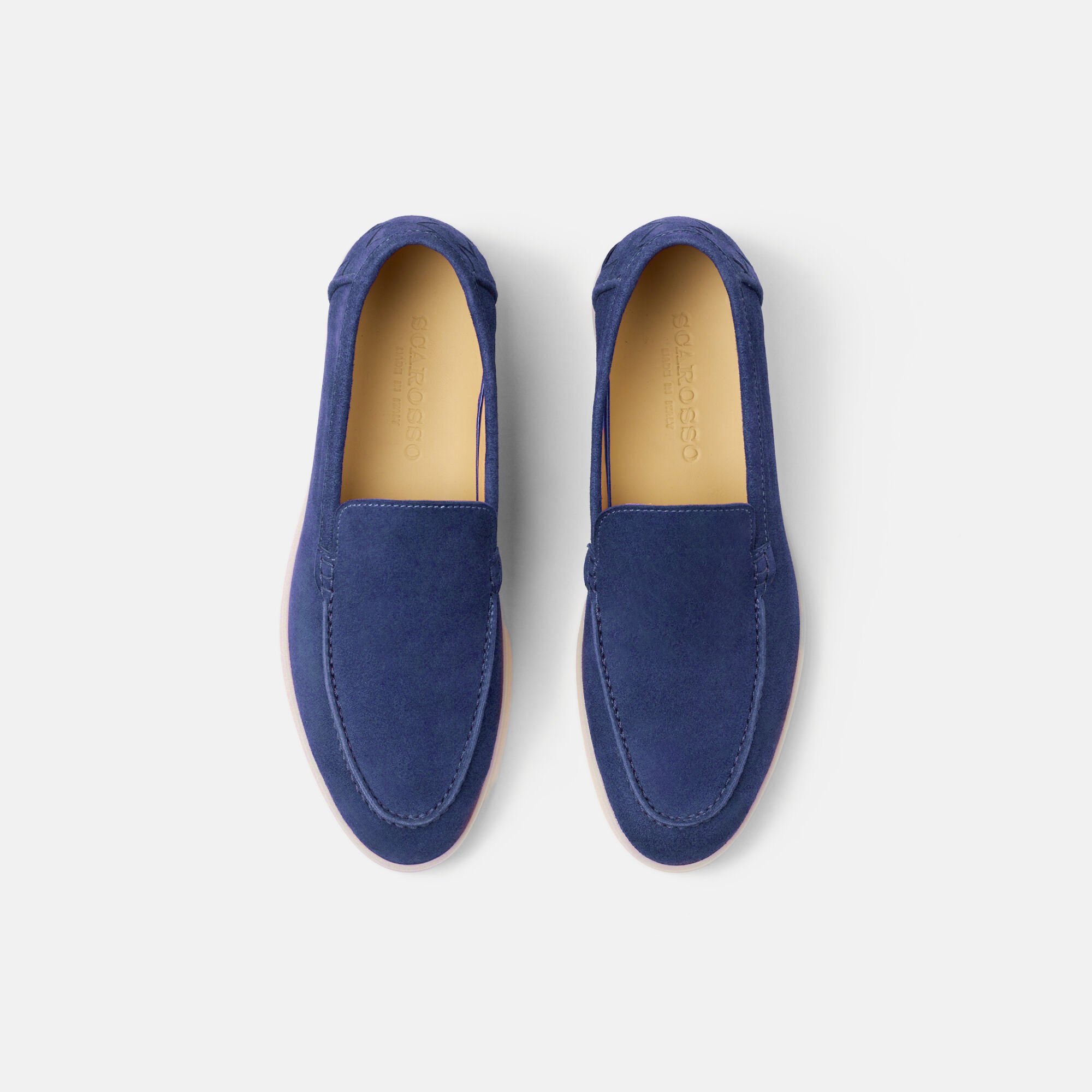 ${Category.displayName} Ludovico Premium 靛蓝色 Scarosso: 靛蓝色 – 麂皮 LUDOVICOPLOAF