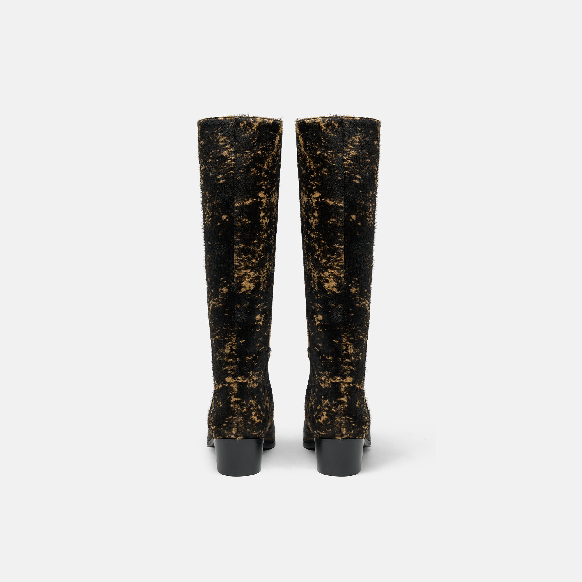 Ambrosia Black Pony Scarosso: Black - Ponyhair Ambrosia Black Pony Scarosso: Black - Ponyhair AMBROSIABOOT