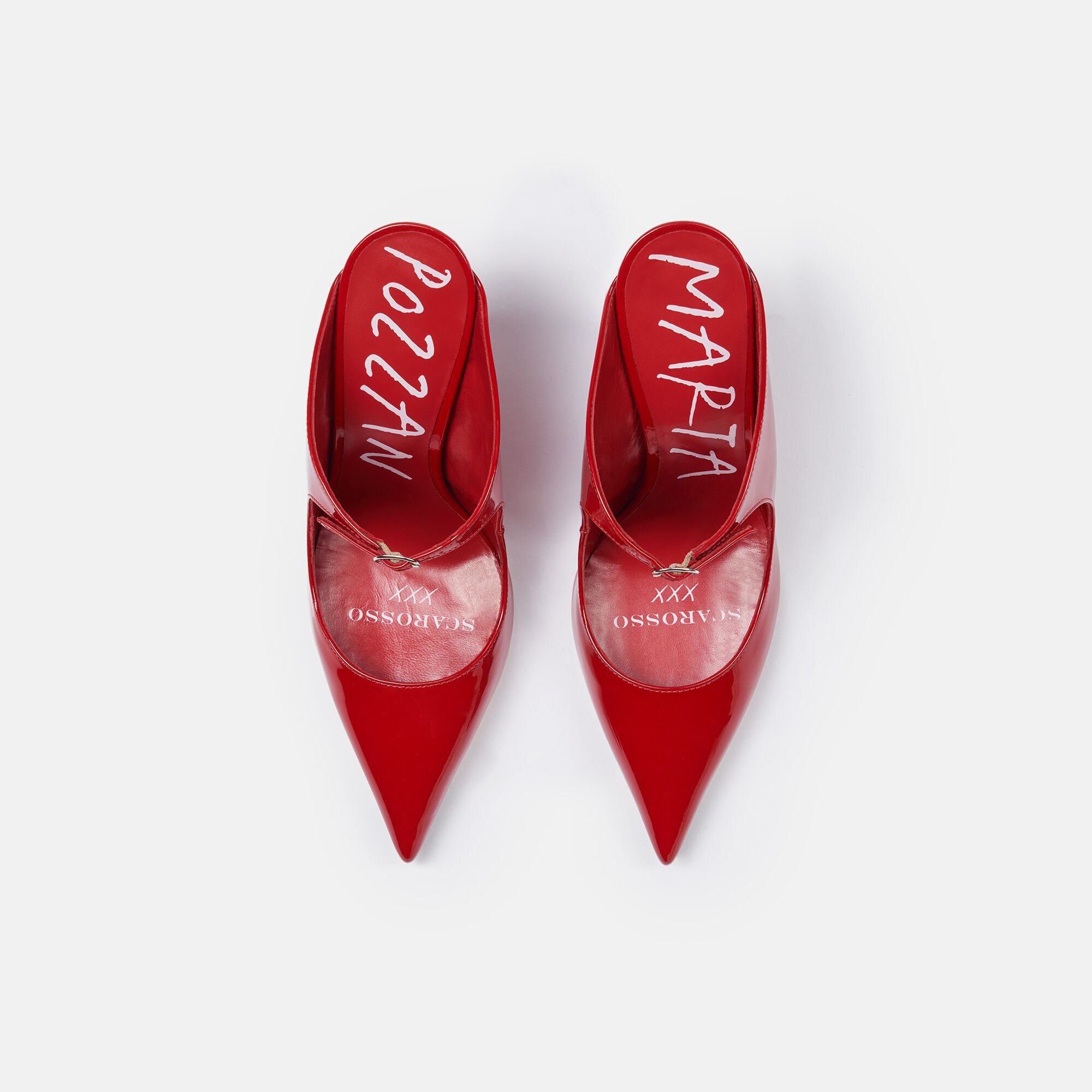Scarosso Marta II Rosso Vernice Rosso - Vernice MARTAIIPUMP