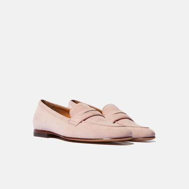 Scarosso Valeria Pink Suede Pink - suede VALERIALOAF Scarosso Valeria Pink Suede Pink - suede VALERIALOAF