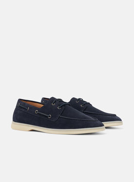 Scarosso Lio Blue Suede Blue - Suede LIOBOAT