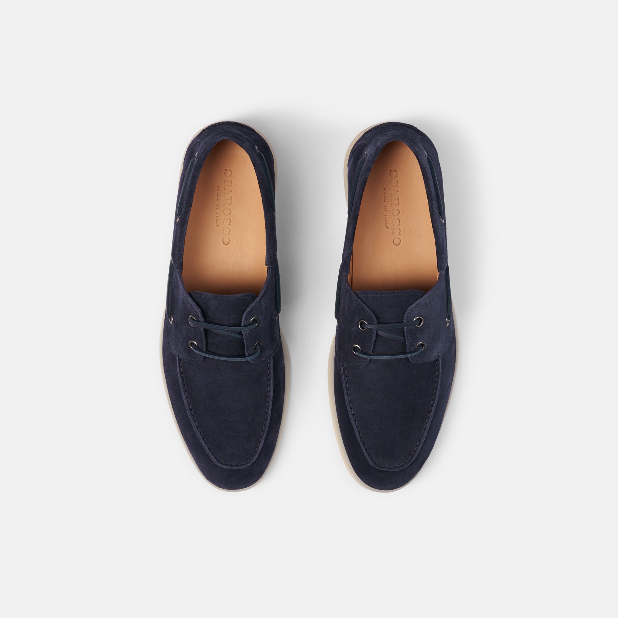 Scarosso Lio Bleu Daim Bleu - Daim LIOBOAT
