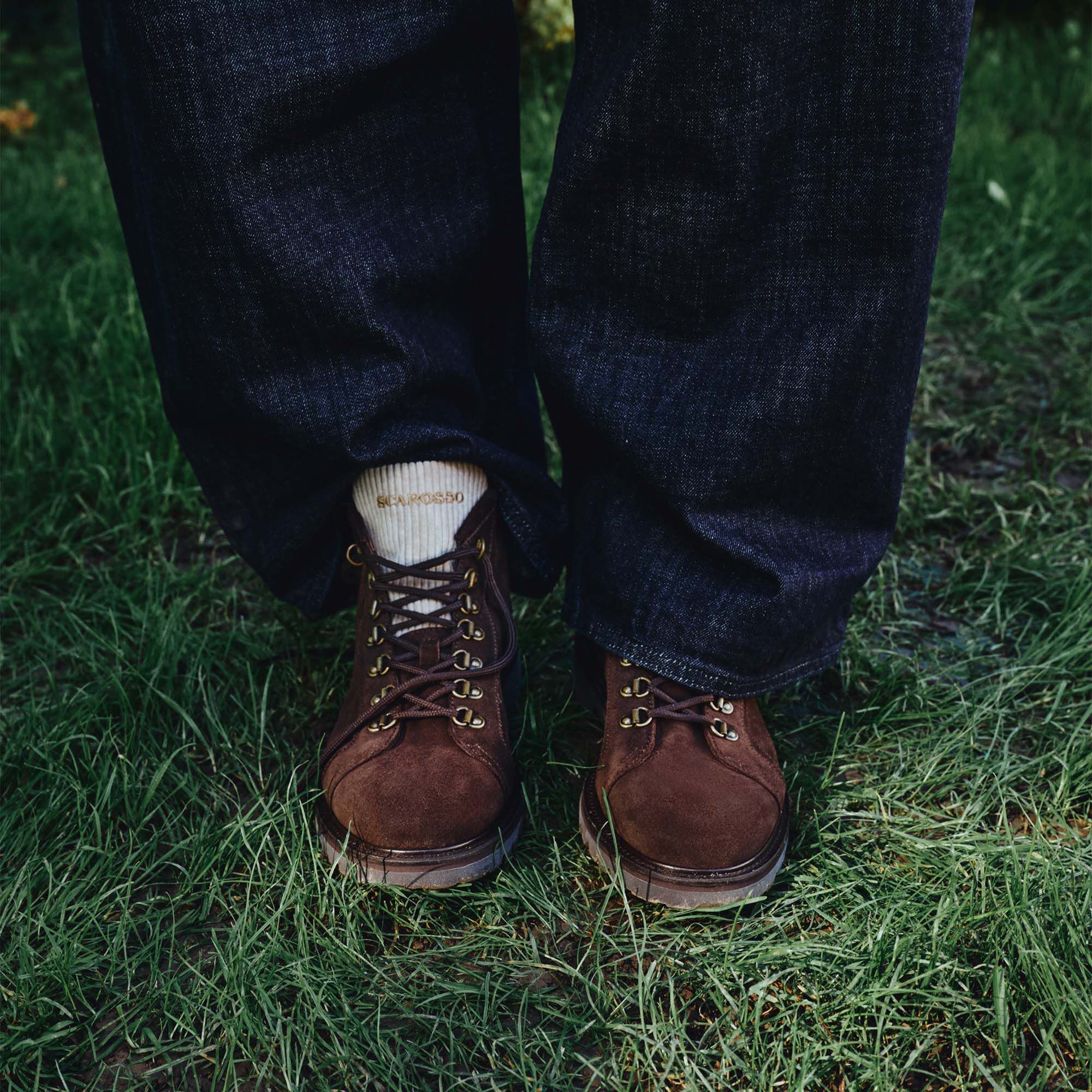 Scarosso Theodore Mocha Suede Brown - Suede THEODOREBOOT