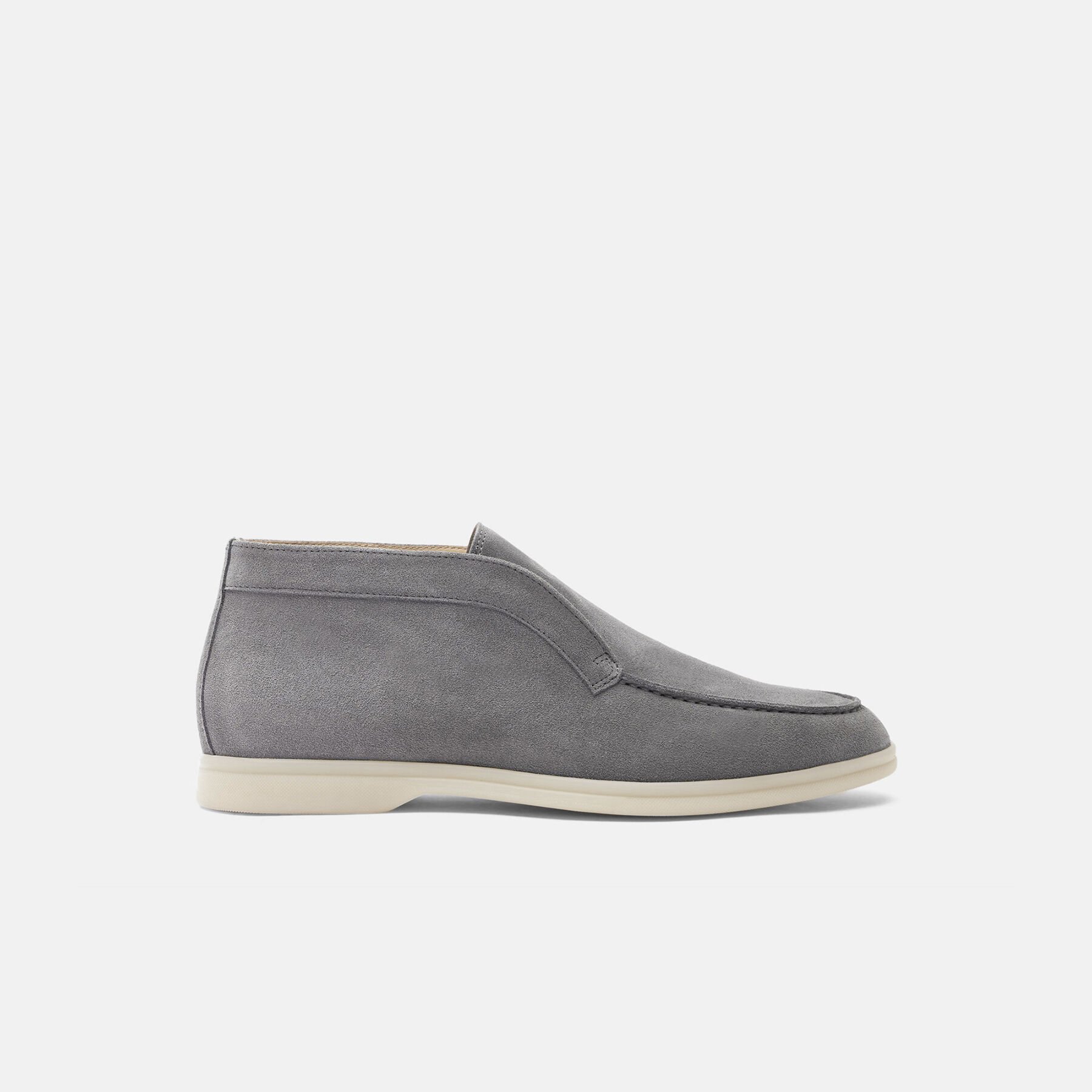 Scarosso Leonardo Grey Suede Grey - Suede LEONARDOANKL
