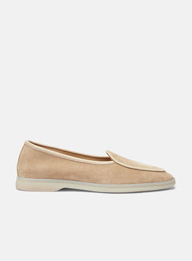Scarosso Livia Oat Suede Butter - Suede LIABOAT