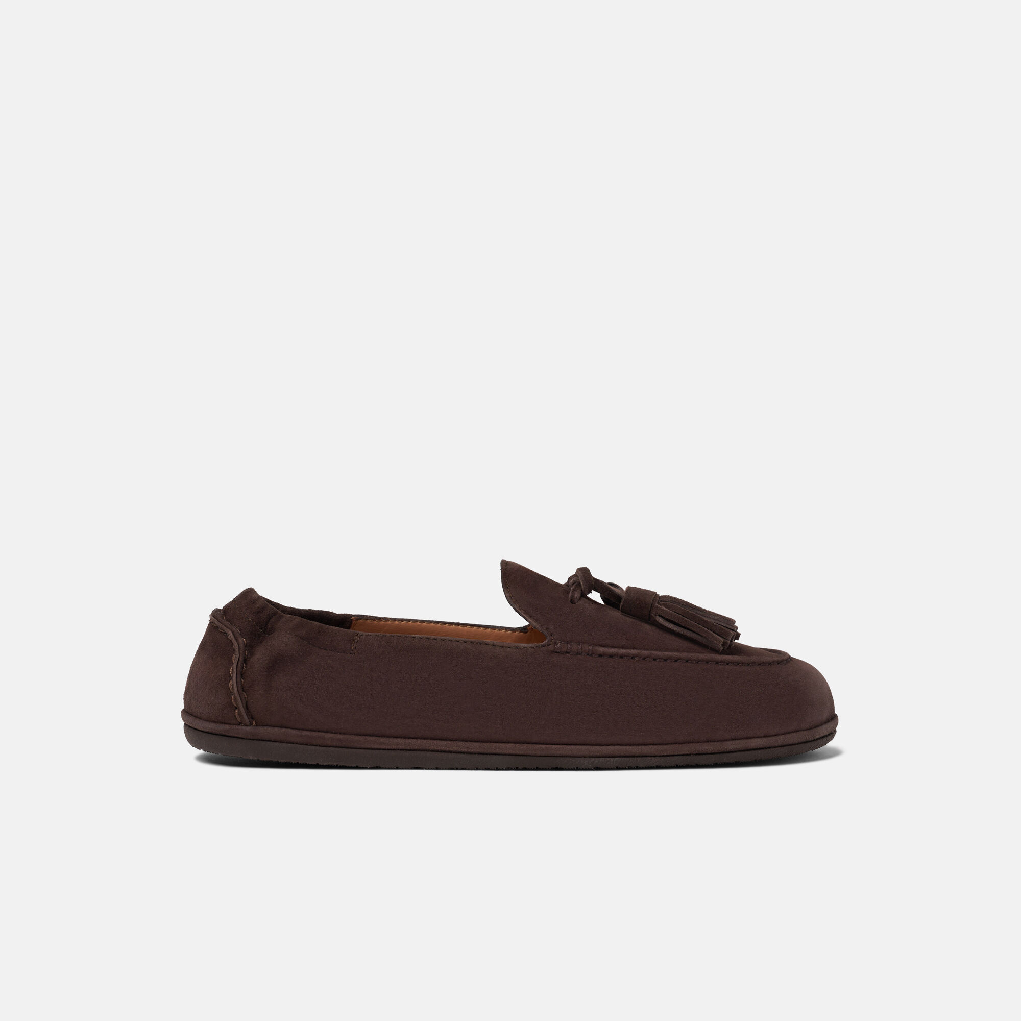 Anais Brown Suede Scarosso: Brown - Suede ANAISLOAF