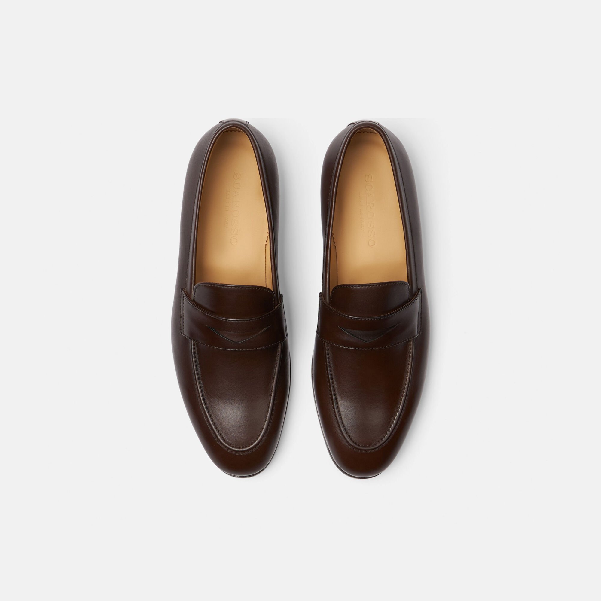 Scarosso Marzio Dark Brown Brown - Calf Leather MARZIOLOAF