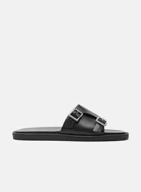 Scarosso Costantino Black Beige - Suede ENEASAND