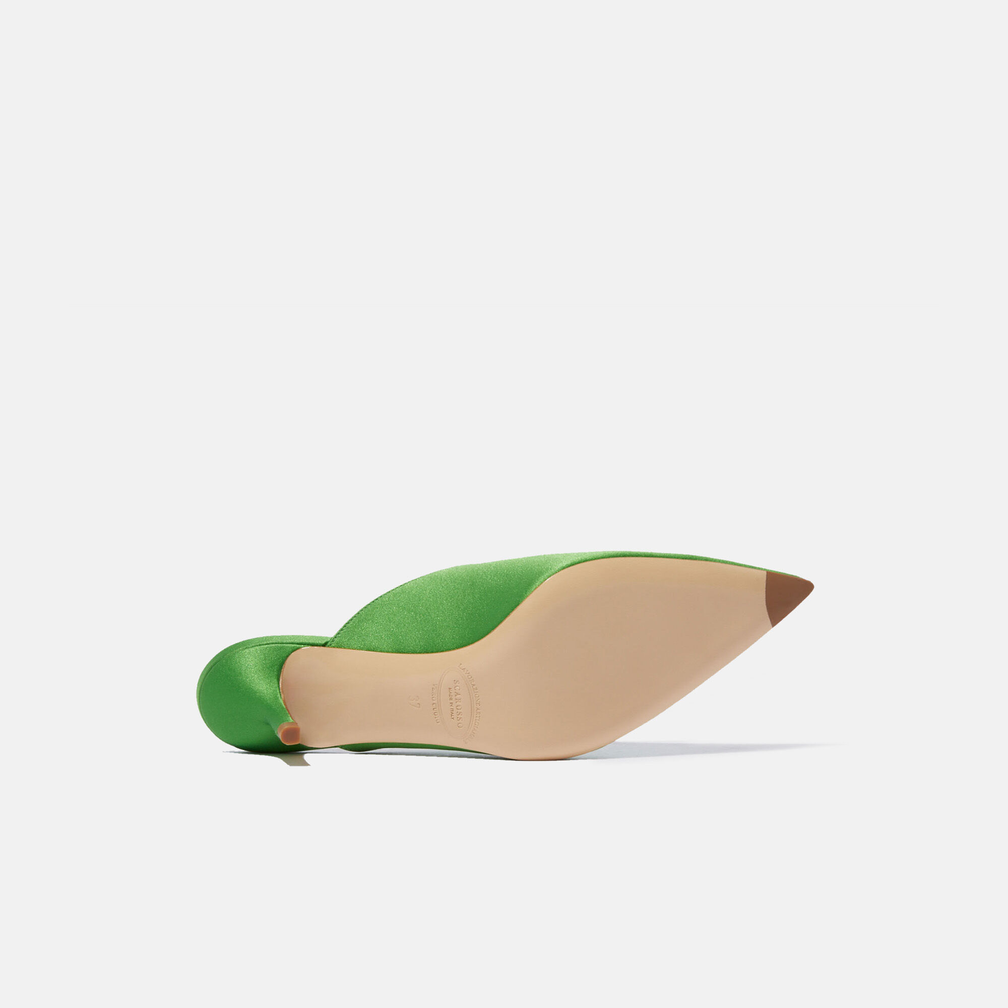 Scarosso Laura Vert Vert - Soie LAURAMULE