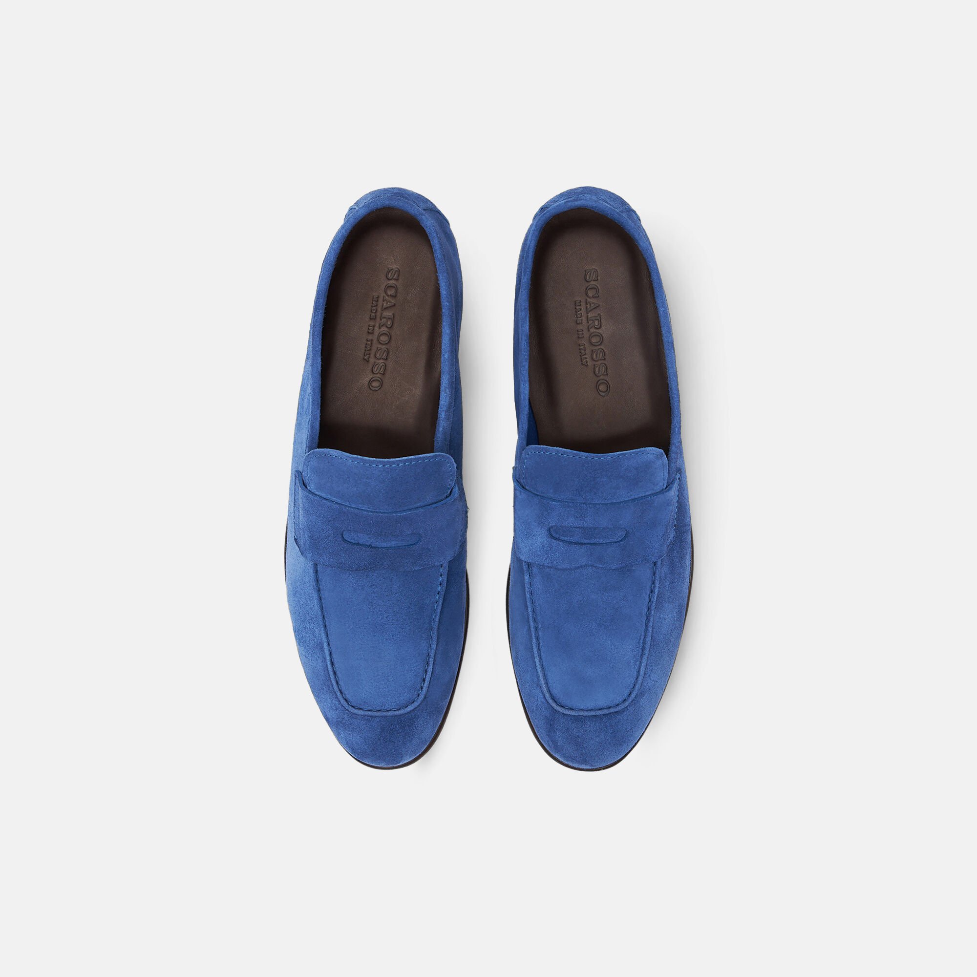 Scarosso Gregory Blue Suede Blue - Suede GREGORYLOAF