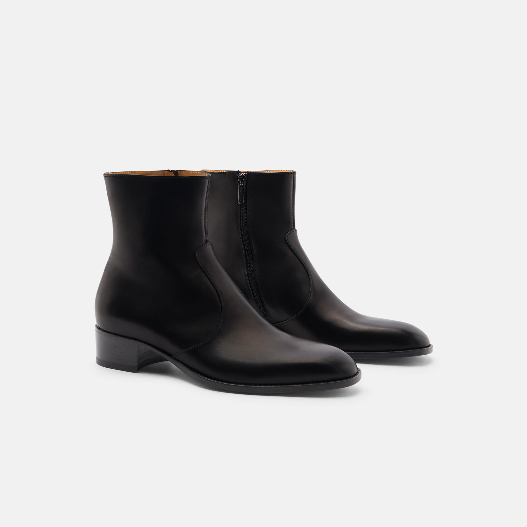 Scarosso Warren Noir Noir - Veau WARRENCHEL