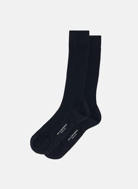 Scarosso Anthracite Lisle Socks Anthracite - Cotton LISLCOTTSOCK