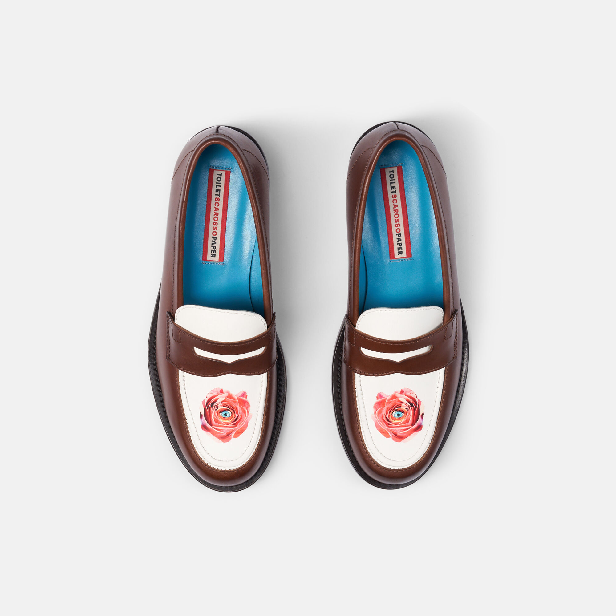 Scarosso Eyes & Roses for Her Brown - Calf TOILETWLOAF