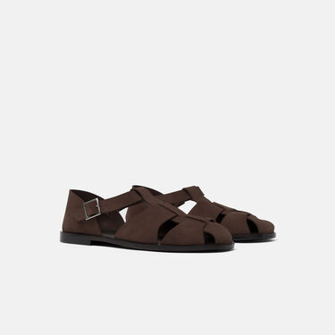 Scarosso Apollo Marrone Scamosciato Marrone - Camoscio APOLLOSAND
