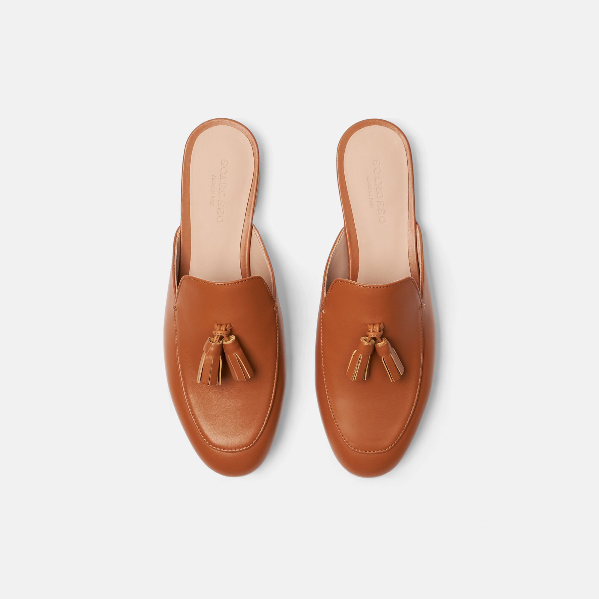 Scarosso Giorgina Cognac Cognac - Calf GIORGINAMULE