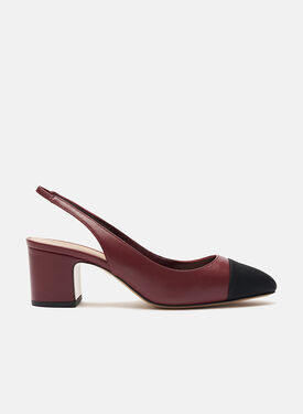 Scarosso Miranda Burgundy Nude - Calf MIRANDAPUMP