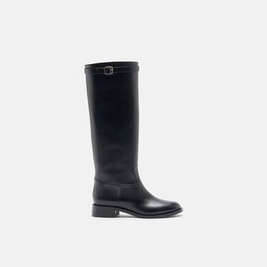 Scarosso Lauren Schwarz Schwarz - Kalbsleder LAURENBOOT