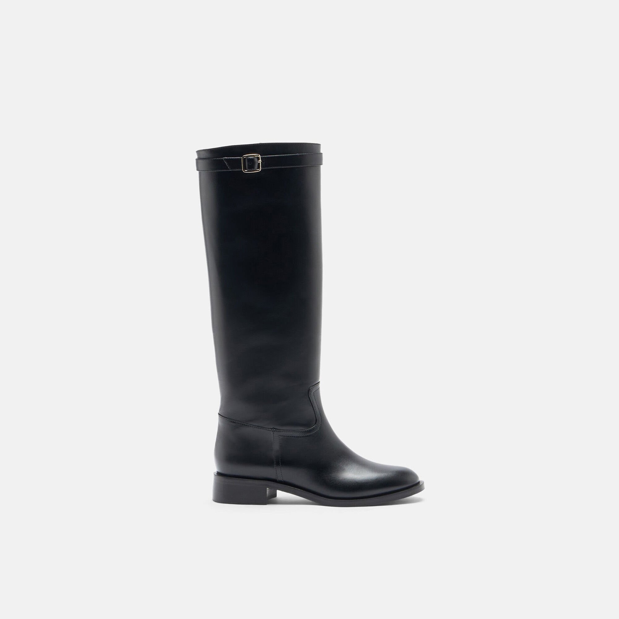 Scarosso Lauren Schwarz Schwarz - Kalbsleder LAURENBOOT