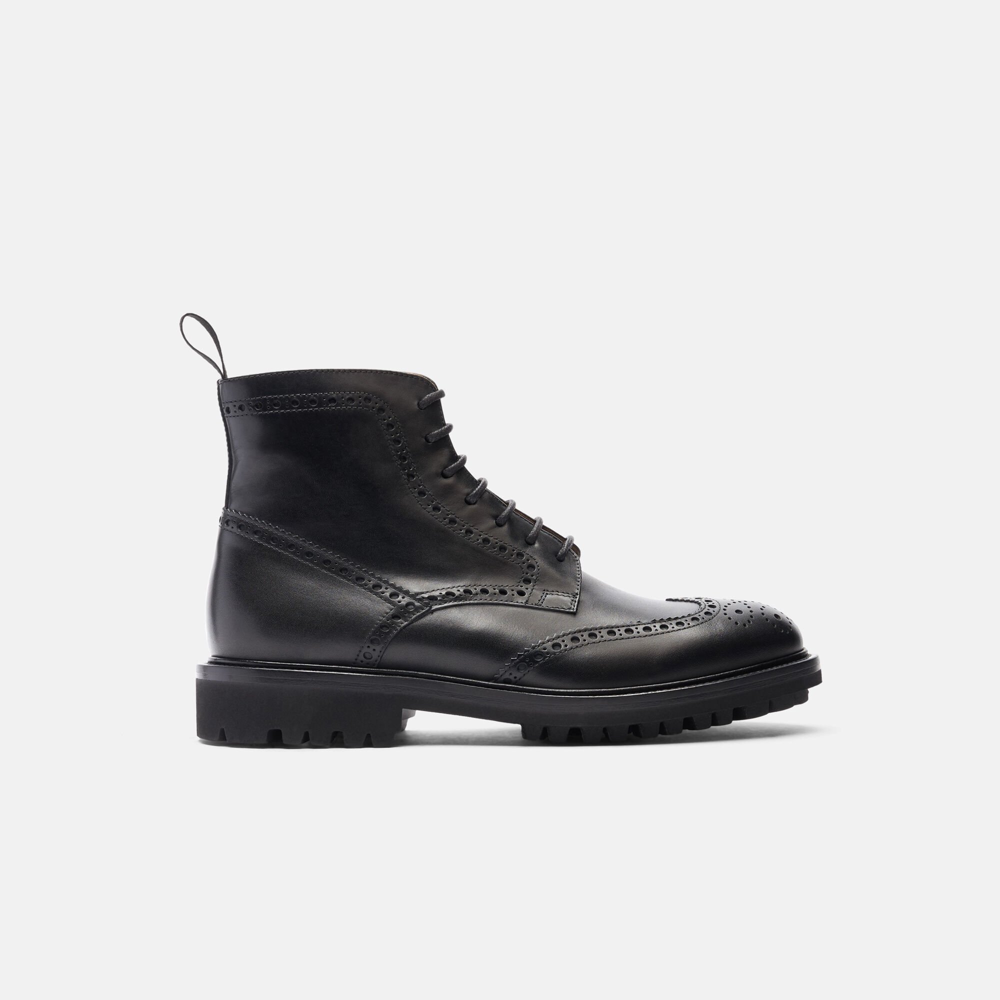 Scarosso Thomas 黑色 黑色 - 小牛皮 THOMASBOOT