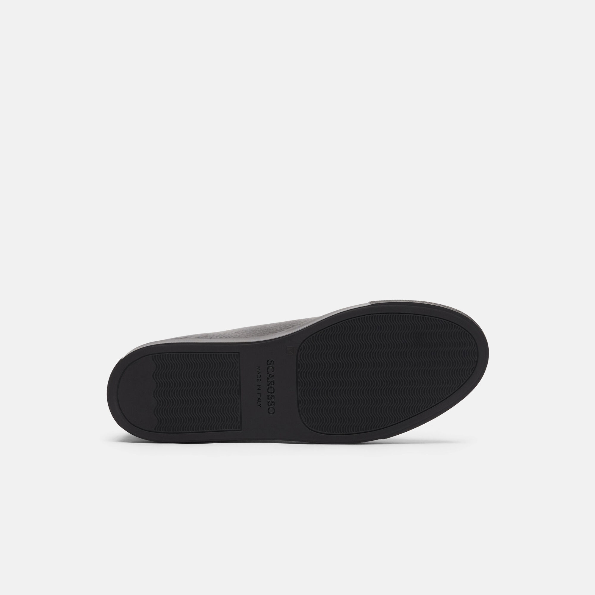 Scarosso Ugo Intense Black Deerskin Black - Deer UGOSNEA