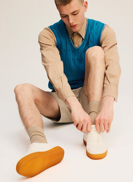 Aureliano Cream Suede Scarosso: Cream - Suede AURELIANOSNEA