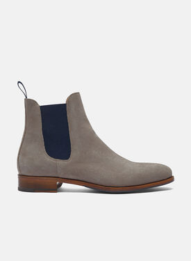Scarosso Giancarlo Taupe braungrau - Veloursleder GIANCARLOCHEL