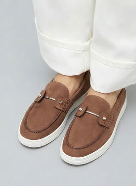 Coline Cigar Brown Scarosso: Cigar Brown – Nubuck COLINELOAF
