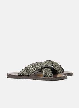 Ettore Raphia Kaki Scarosso: Kaki – Raphia ETTORESAND