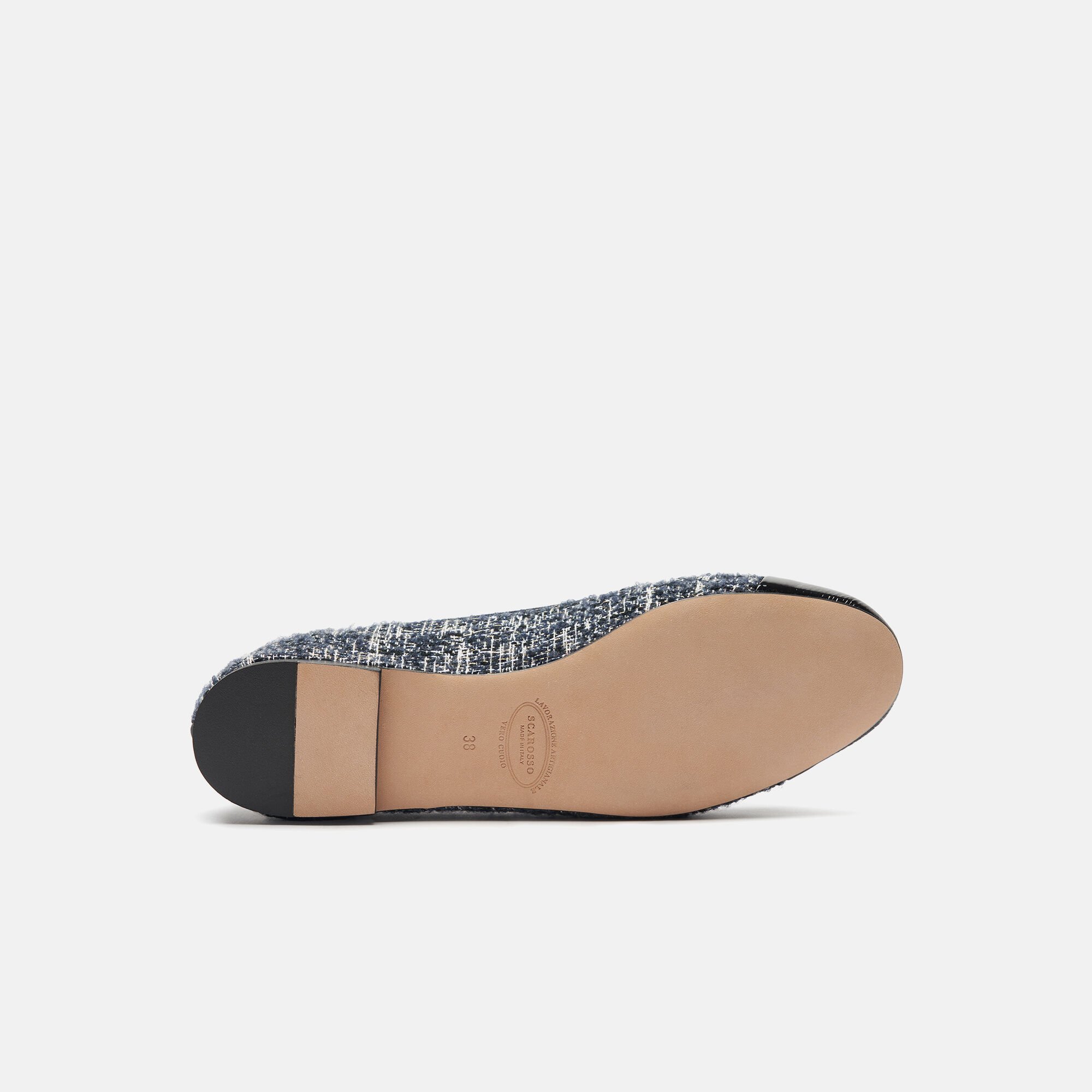 Scarosso Carla Bleu Tweed Bleu - Tweed CARLABALL