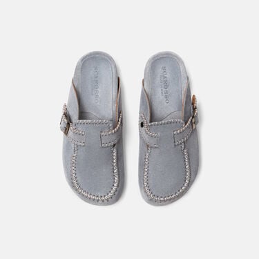 Scarosso Cheyenne Morning Light Blue - Suede CHEYENNEMULE Scarosso Cheyenne Morning Light Blue - Suede CHEYENNEMULE