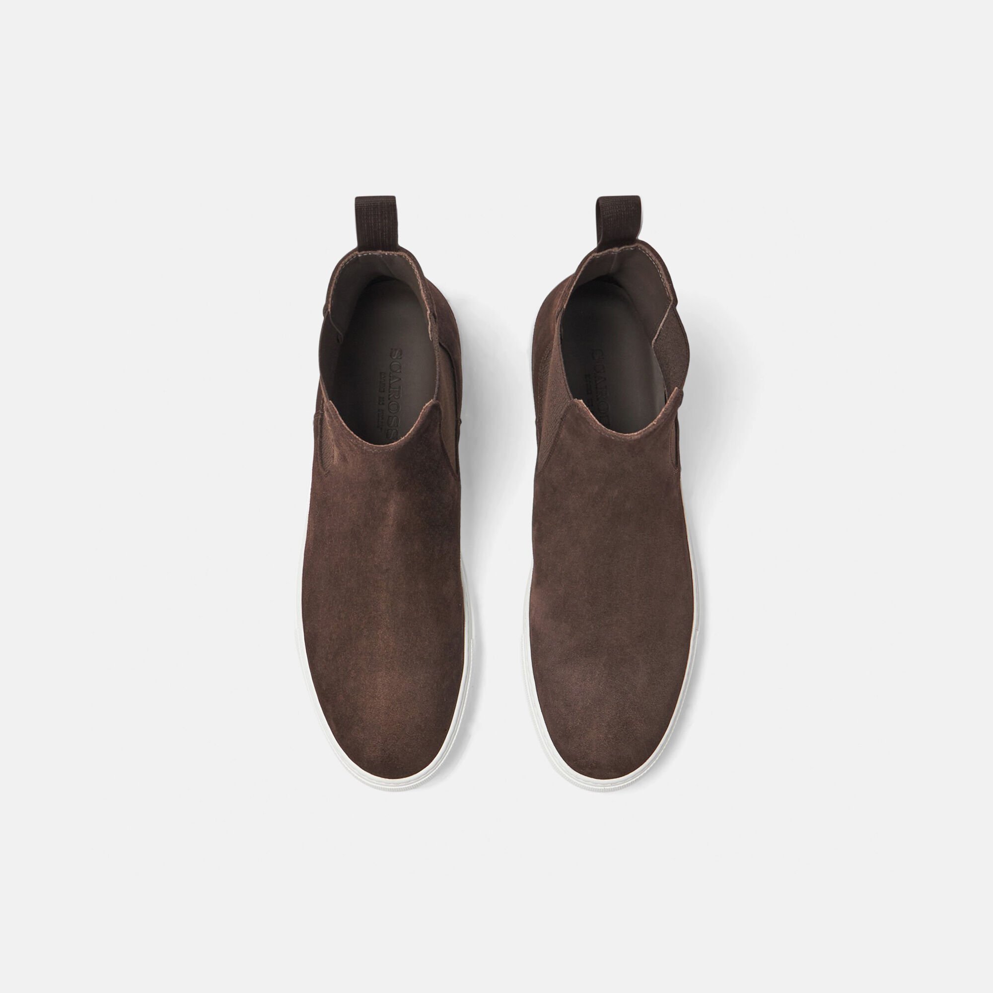 Scarosso Tommaso Dunkelbraun Veloursleder Braun - Veloursleder TOMMASOSNEA