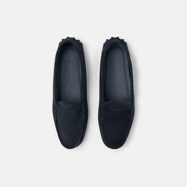 Scarosso Ashley Blue Suede Blue - Suede ASHLEYDRIV