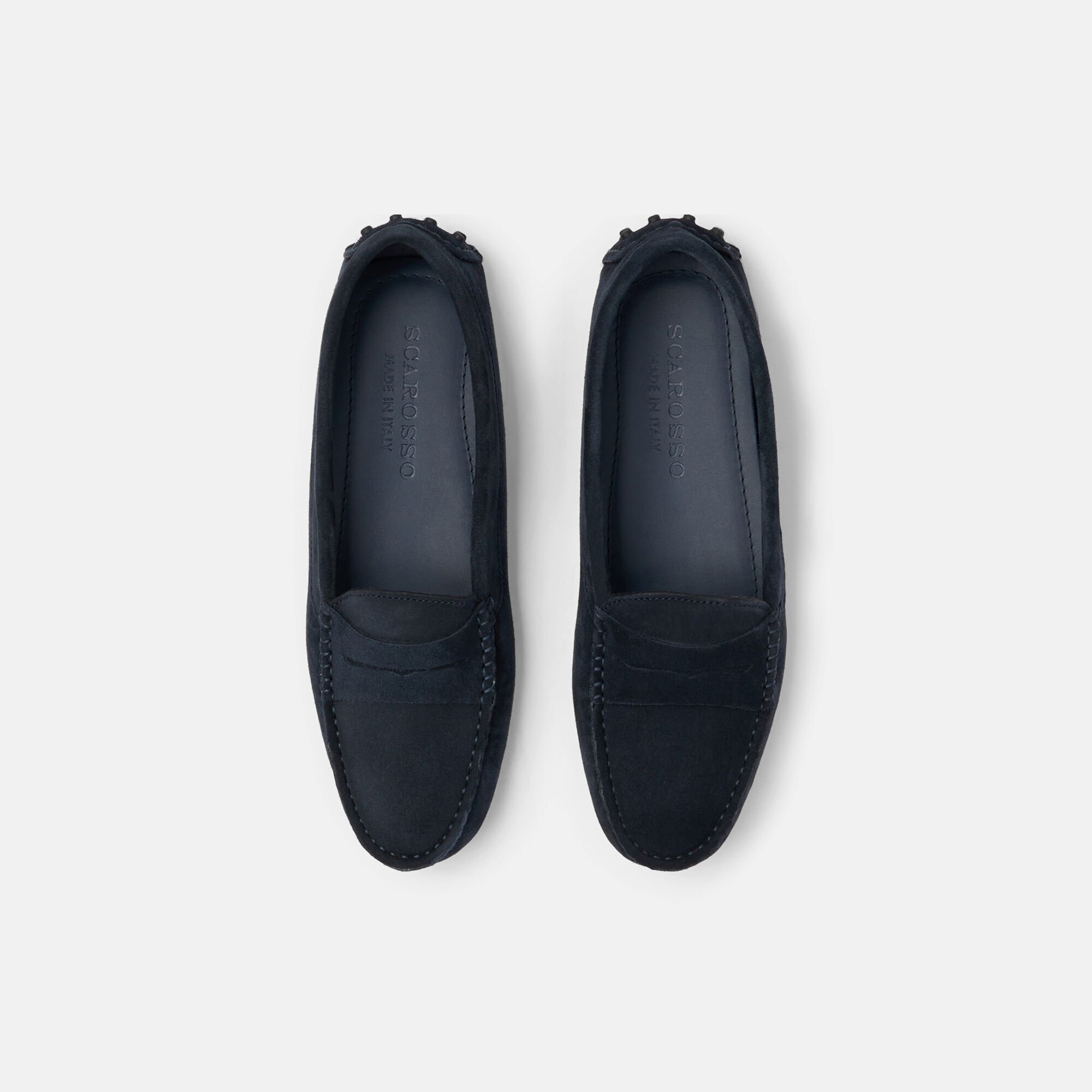 Scarosso Ashley Blue Suede Blue - Suede ASHLEYDRIV