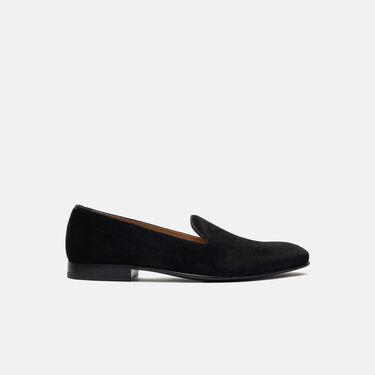 Scarosso Tommy Schwarz Samt Schwarz - Samt TOMMYSLIP