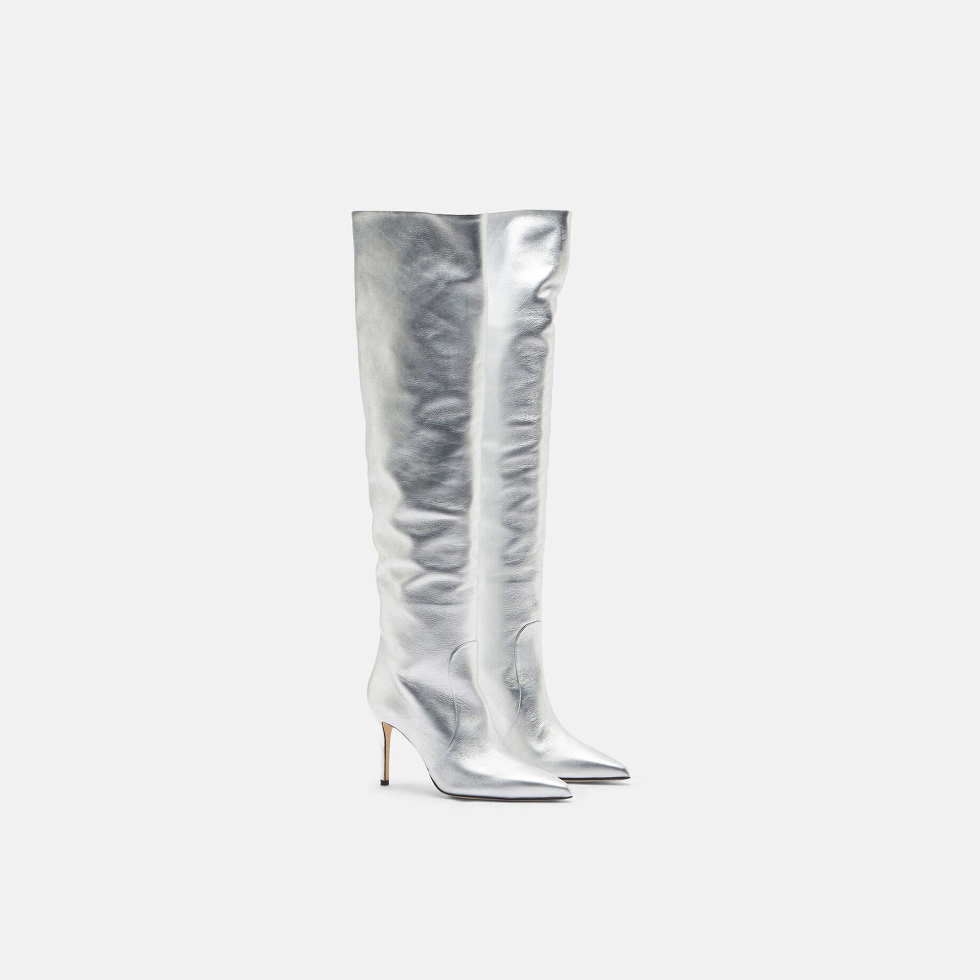 Scarosso Carra 银色 银色 - 小牛皮 CARRABOOT