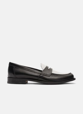 Scarosso Harper Black Edit Nero & Bianco - Vitello HARPERLOAF