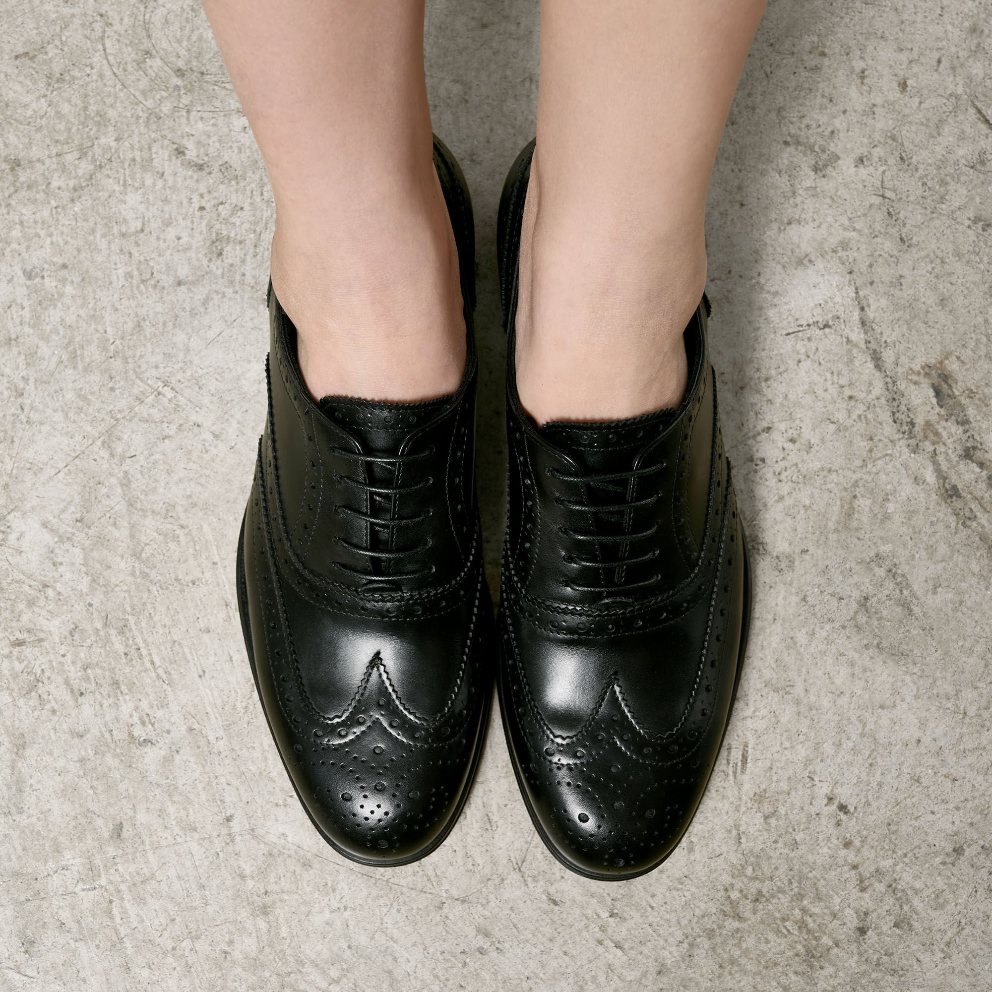 Scarosso Judy Black Black - Calf JUDYOXFO