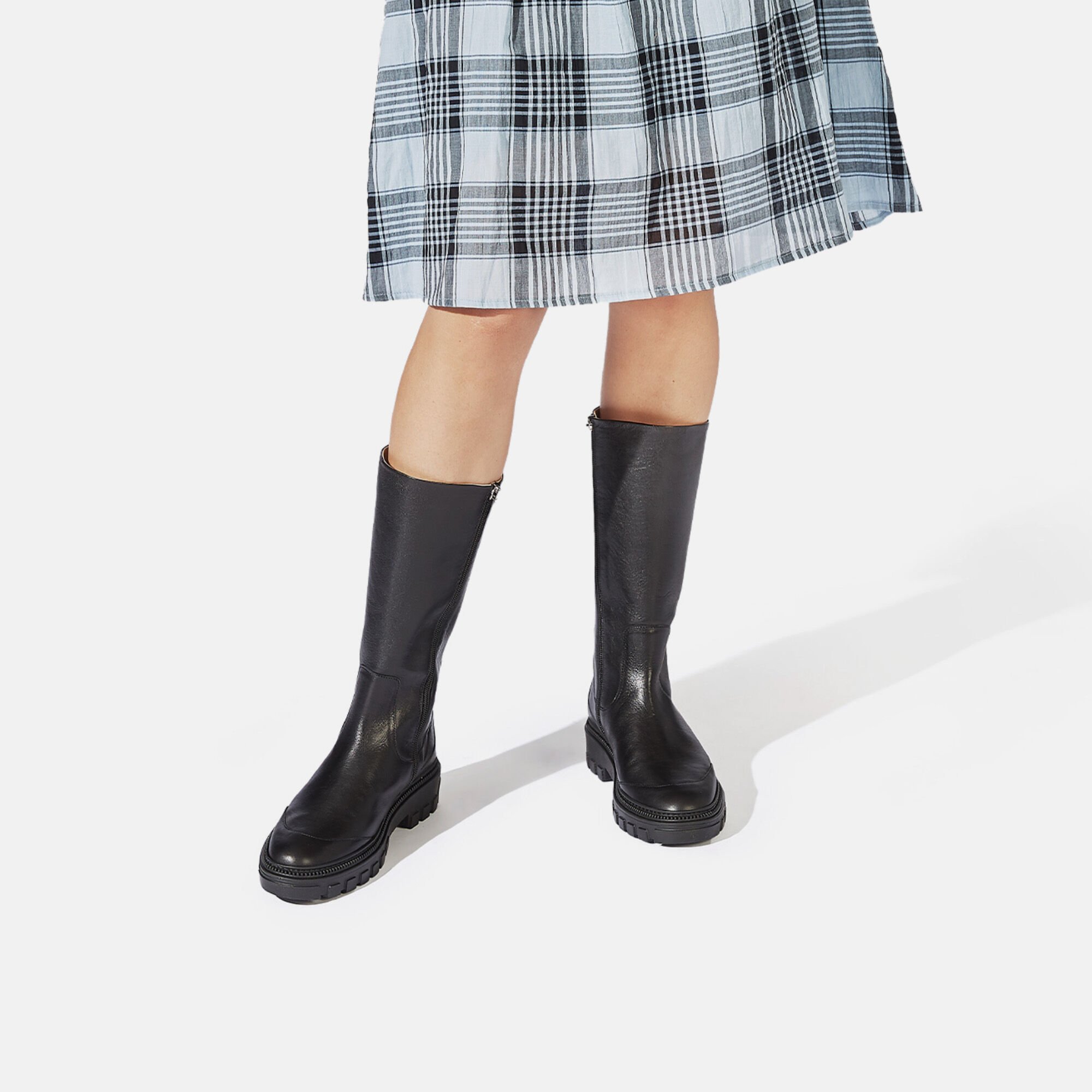 Scarosso Candice Black Black - Calf CANDICEBOOT