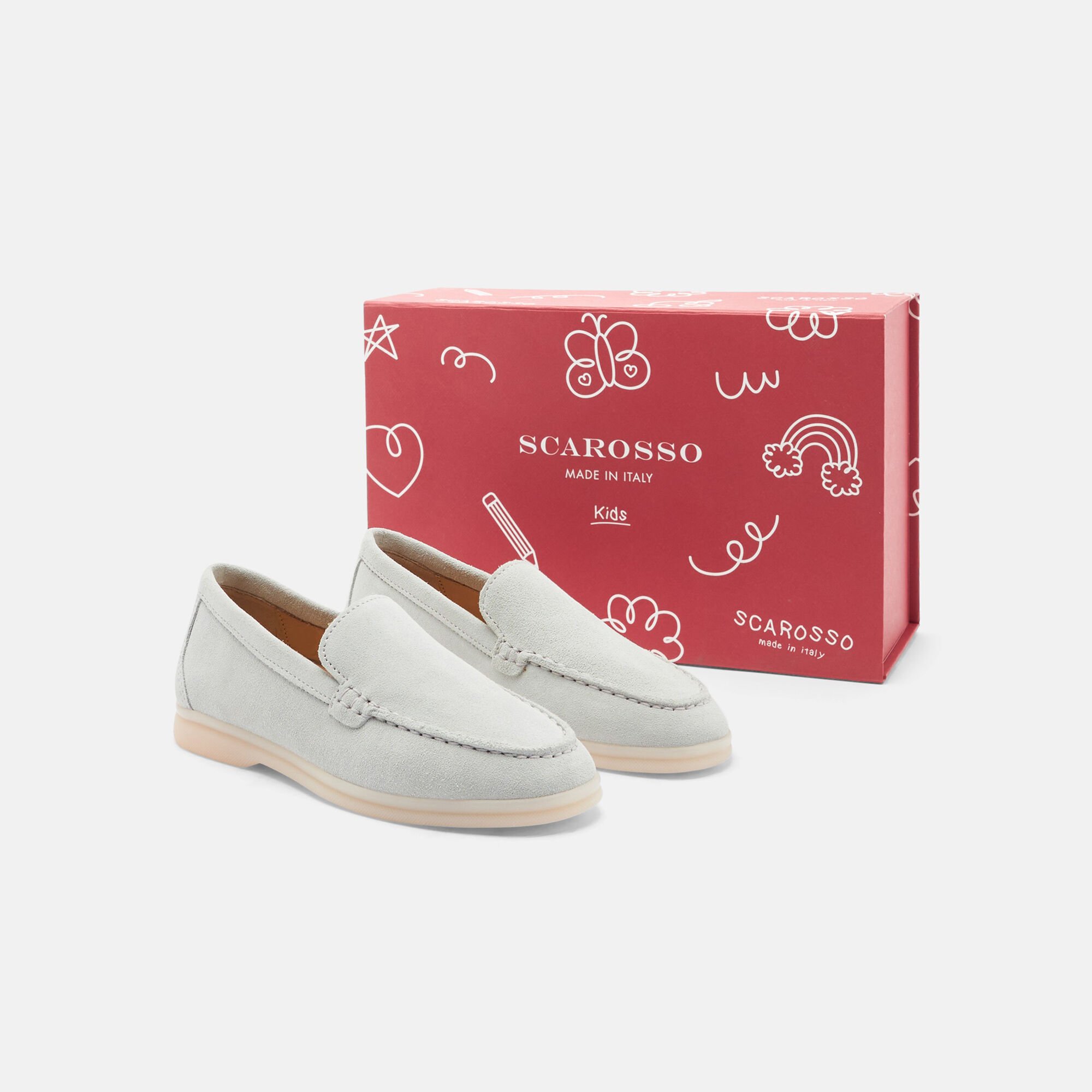 Scarosso Ludovica Girl Ice Suede Ice - Suede LUDOVICAKLOAF