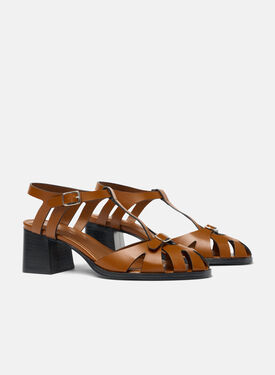 Giulia Cuir Scarosso: Cuir - Calf GIULIASAND