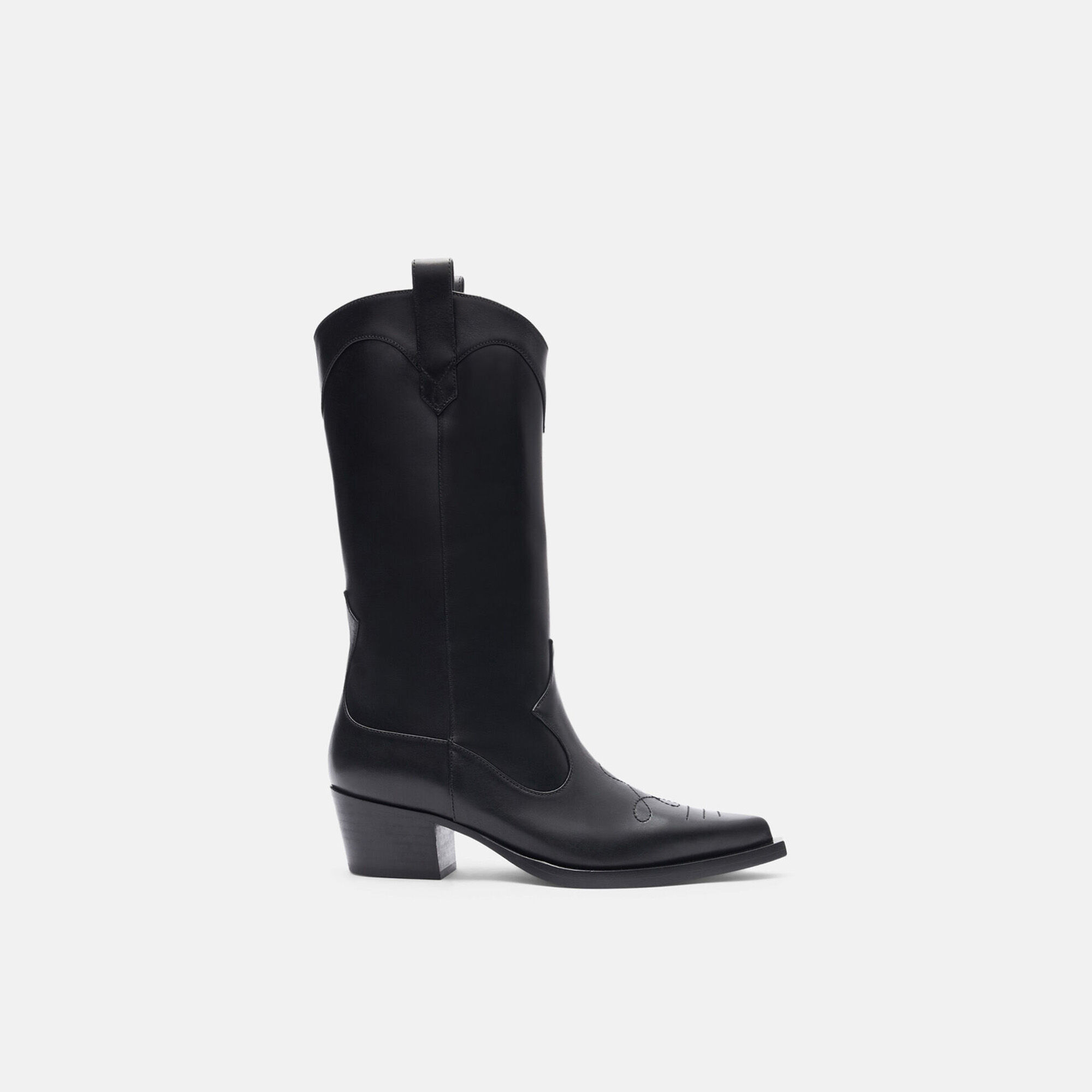 Scarosso Dolly Schwarz Schwarz - Kalbsleder DOLLYBOOT