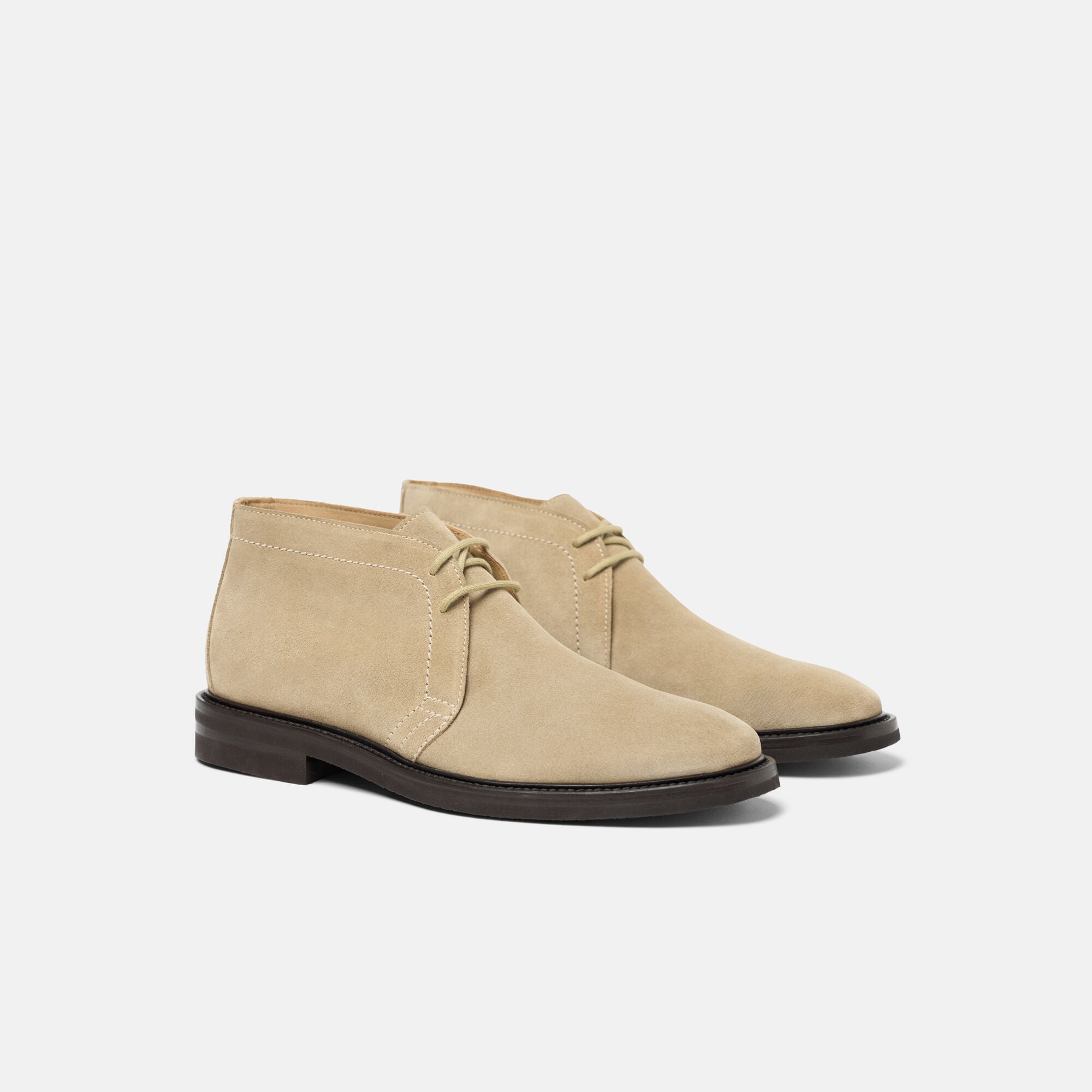 Roger Beige Suede Scarosso: Beige - Suede Roger Beige Suede Scarosso: Beige - Suede ROGERANKL