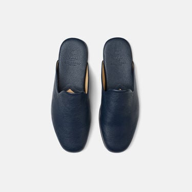 Atlas Travel Slipper Navy Scarosso: Navy - Calf Atlas Travel Slipper Navy Scarosso: Navy - Calf ATLASSLIP