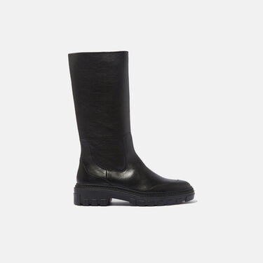 Scarosso Candice Black Black - Calf CANDICEBOOT