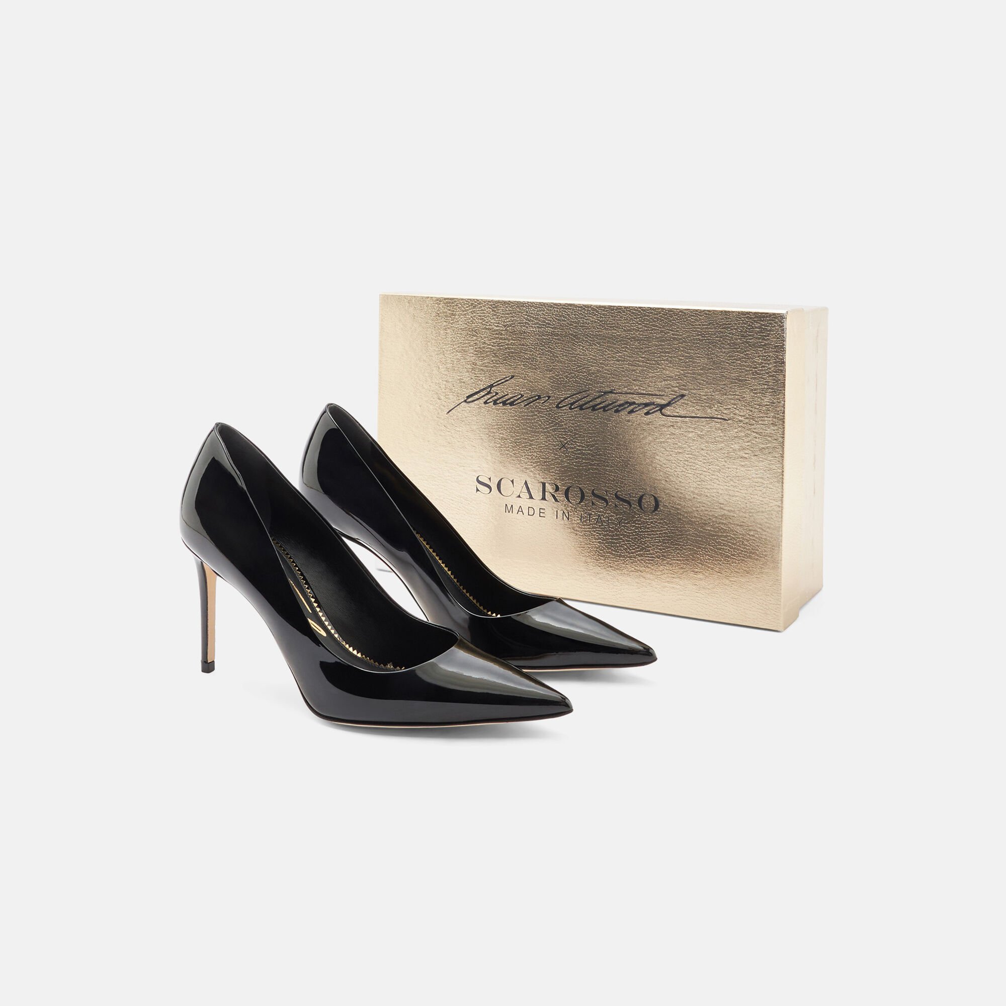 Scarosso Gigi Black Patent Black - Patent GIGIPUMP